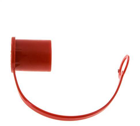 Tapa de protección contra el polvo de plástico de 28 mm para el enchufe con cadena [2 piezas]