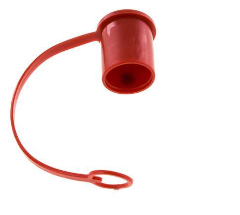 Tapa de protección contra el polvo de plástico de 28 mm para el enchufe con cadena [2 piezas]