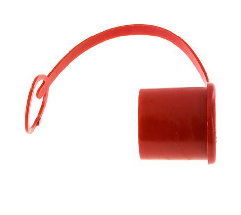 Tapa de protección contra el polvo de plástico de 38 mm para el enchufe con cadena [2 piezas]