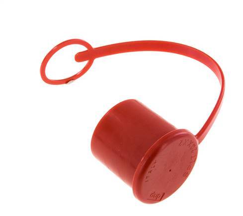 Tapa de protección contra el polvo de plástico de 38 mm para el enchufe con cadena [2 piezas]