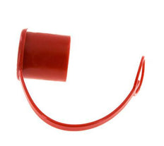 Tapa de protección contra el polvo de plástico de 38 mm para el enchufe con cadena [2 piezas]