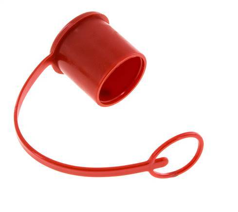 Tapa de protección contra el polvo de plástico de 38 mm para el enchufe con cadena [2 piezas]