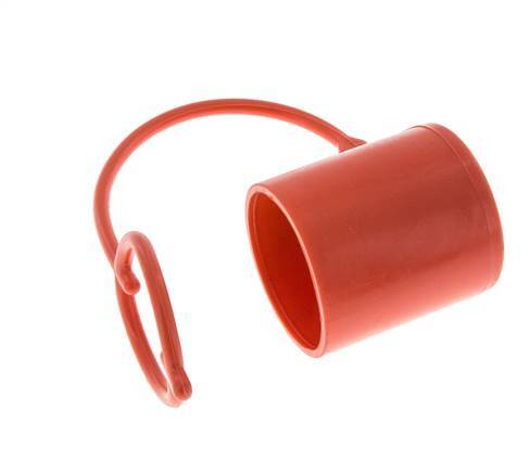 tapa de protección contra el polvo de plástico de 55 mm Para el enchufe de acoplamiento con cadena