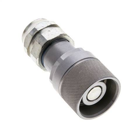 Acero DN 8.7 Tapón hidráulico de cara plana G 3/8 pulgadas rosca hembra ISO 16028 D M30 x 2
