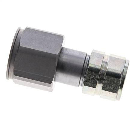 Acero DN 8.7 Enchufe hidráulico de cara plana G 1/2 pulgadas rosca hembra ISO 16028 D M30 x 2