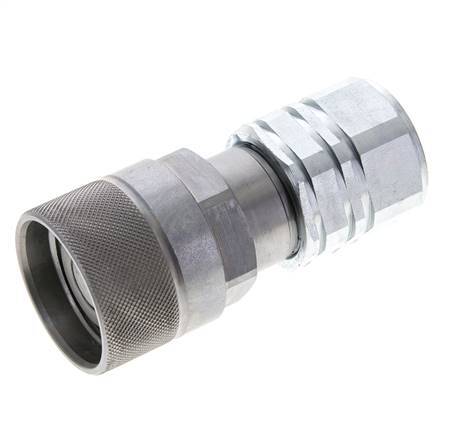 Acero DN 12.8 Enchufe hidráulico de cara plana G 3/4 pulgadas rosca hembra ISO 16028 D M36 x 2