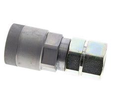 Acero DN 15 Enchufe hidráulico de cara plana G 3/4 pulgadas rosca hembra ISO 16028 D M43 x 2