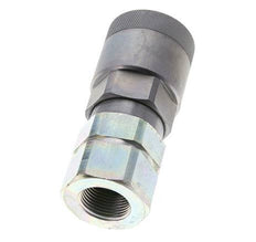Acero DN 15 Enchufe hidráulico de cara plana G 3/4 pulgadas rosca hembra ISO 16028 D M43 x 2