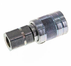 Acero DN 6.3 Acoplamiento hidráulico Enchufe G 1/4 pulgadas Rosca hembra ISO 7241-1 A D 12mm