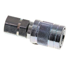 Acero DN 6.3 Acoplamiento hidráulico Enchufe G 1/4 pulgadas Rosca hembra ISO 7241-1 A D 12mm
