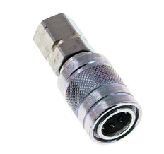 Acero DN 6.3 Acoplamiento hidráulico Enchufe G 1/4 pulgadas Rosca hembra ISO 7241-1 A D 12mm