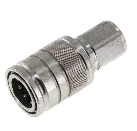Acero DN 10 Acoplamiento hidráulico Toma M18x1,5 Rosca hembra ISO 7241-1 A D 17,3mm