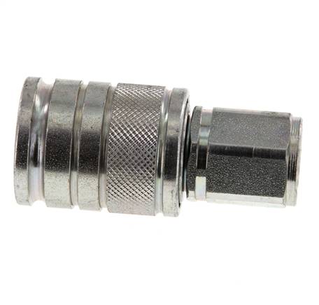 Acero DN 10 Acoplamiento hidráulico Toma M18x1,5 Rosca hembra ISO 7241-1 A D 17,3mm