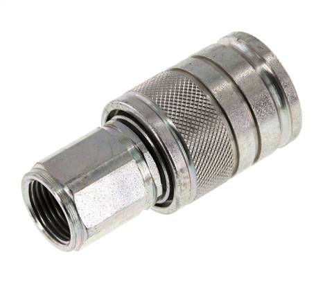 Acero DN 10 Acoplamiento hidráulico Toma M18x1,5 Rosca hembra ISO 7241-1 A D 17,3mm