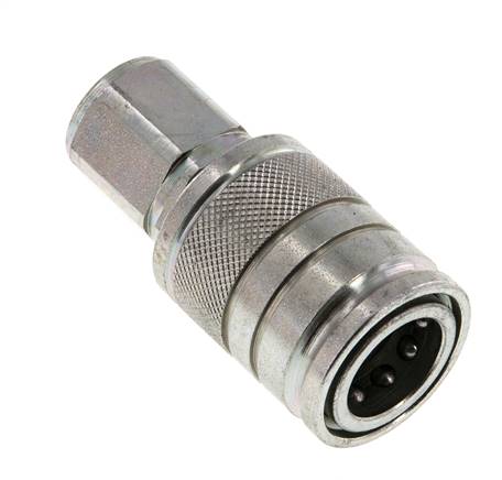 Acero DN 10 Acoplamiento hidráulico Toma M18x1,5 Rosca hembra ISO 7241-1 A D 17,3mm