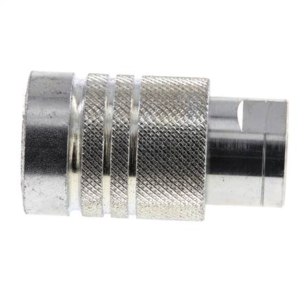 Acoplamiento hidráulico de acero DN 10 Toma G 3/8 pulgadas rosca hembra ISO 7241-1 A D 16mm