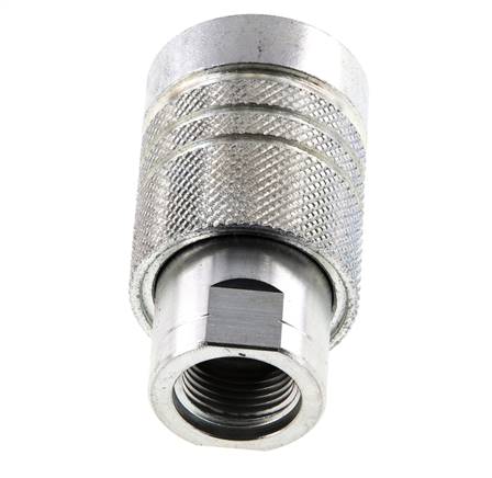 Acoplamiento hidráulico de acero DN 10 Toma G 3/8 pulgadas rosca hembra ISO 7241-1 A D 16mm
