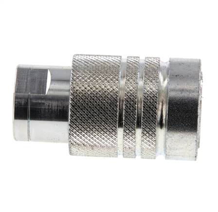 Acoplamiento hidráulico de acero DN 10 Toma G 3/8 pulgadas rosca hembra ISO 7241-1 A D 16mm