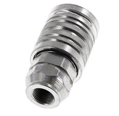 Acero DN 12.5 Acoplamiento hidráulico Toma G 3/8 pulgadas rosca hembra ISO 7241-1 A D 20.5mm