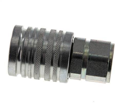 Acero DN 12.5 Acoplamiento hidráulico Toma M22x1.5 Rosca hembra ISO 7241-1 A D 20.5mm