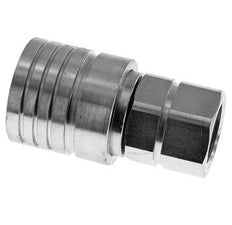 Acero DN 25 Acoplamiento hidráulico Enchufe G 1 pulgada Rosca hembra ISO 7241-1 A D 34,3mm