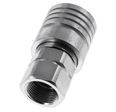 Acero DN 25 Acoplamiento hidráulico Enchufe G 1 pulgada Rosca hembra ISO 7241-1 A D 34,3mm