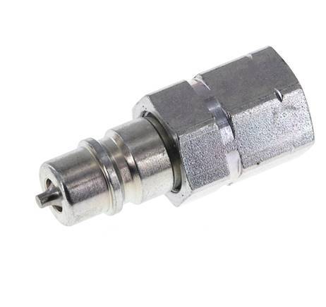 Acero DN 6.3 Acoplamiento hidráulico Enchufe G 1/4 de pulgada rosca hembra ISO 7241-1 A D 12mm