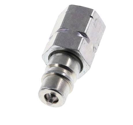Acero DN 6.3 Acoplamiento hidráulico Enchufe G 1/4 de pulgada rosca hembra ISO 7241-1 A D 12mm