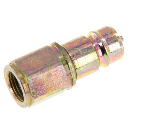 Acero DN 10 Acoplamiento hidráulico Enchufe M16x1,5 Rosca hembra ISO 7241-1 A D 17,3mm