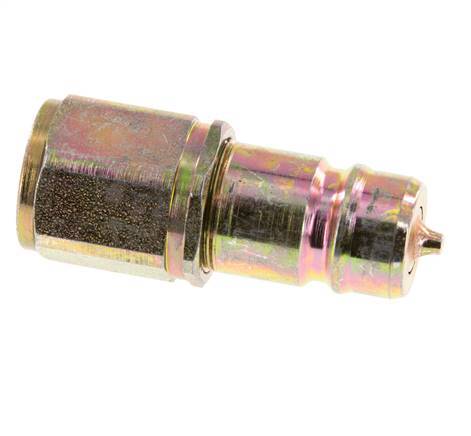 Acero DN 10 Acoplamiento hidráulico Enchufe M16x1,5 Rosca hembra ISO 7241-1 A D 17,3mm