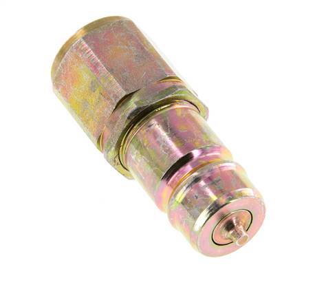 Acero DN 10 Acoplamiento hidráulico Enchufe M16x1,5 Rosca hembra ISO 7241-1 A D 17,3mm