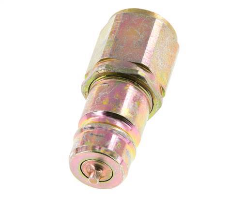 Acero DN 10 Acoplamiento hidráulico Enchufe M16x1,5 Rosca hembra ISO 7241-1 A D 17,3mm
