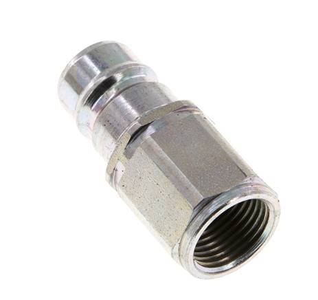 Acero DN 10 Acoplamiento hidráulico Enchufe M18x1,5 Rosca hembra ISO 7241-1 A D 17,3mm