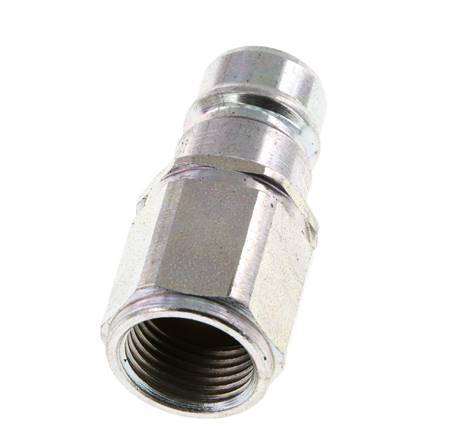 Acero DN 10 Acoplamiento hidráulico Enchufe M18x1,5 Rosca hembra ISO 7241-1 A D 17,3mm