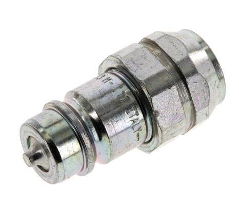 Acero DN 12.5 Acoplamiento hidráulico Enchufe G 3/8 pulgadas rosca hembra ISO 7241-1 A D 20.5mm