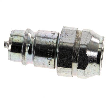 Acero DN 12.5 Acoplamiento hidráulico Enchufe G 3/8 pulgadas rosca hembra ISO 7241-1 A D 20.5mm