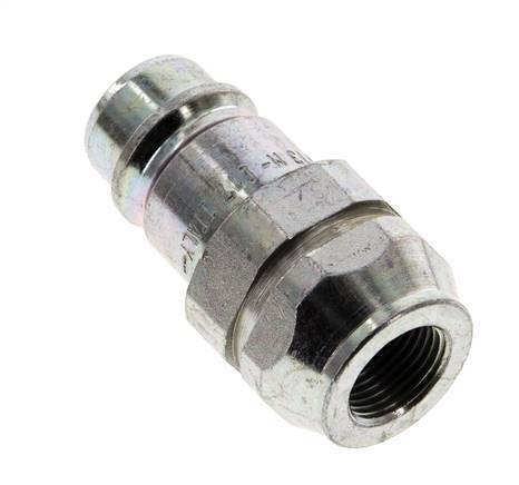 Acero DN 12.5 Acoplamiento hidráulico Enchufe G 3/8 pulgadas rosca hembra ISO 7241-1 A D 20.5mm