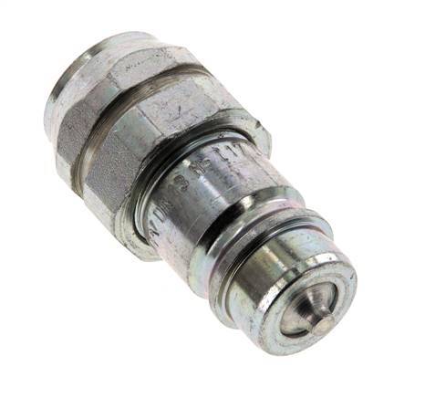 Acero DN 12.5 Acoplamiento hidráulico Enchufe G 3/8 pulgadas rosca hembra ISO 7241-1 A D 20.5mm