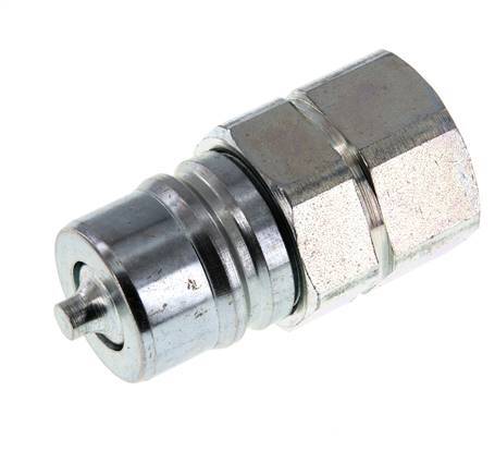 Acero DN 25 Acoplamiento hidráulico Enchufe M30x1,5 Rosca hembra ISO 7241-1 A D 34,3mm