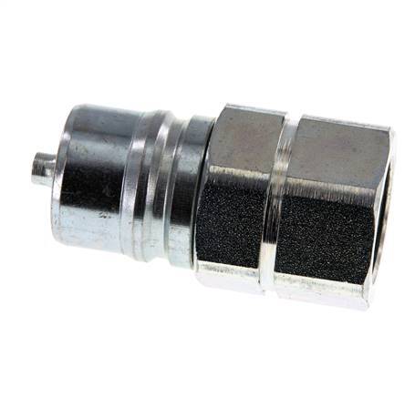Acero DN 25 Acoplamiento hidráulico Enchufe M30x1,5 Rosca hembra ISO 7241-1 A D 34,3mm