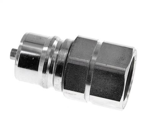 Acero DN 25 Acoplamiento hidráulico Enchufe G 1 pulgada Rosca hembra ISO 7241-1 A D 34,3mm