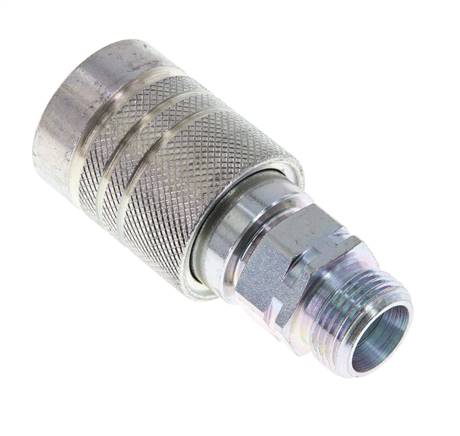 Acero DN 10 Acoplamiento hidráulico Enchufe 12 mm S Anillo de compresión ISO 7241-1 A/8434-1 D 17,3mm