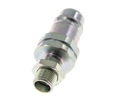 Acero DN 12.5 Acoplamiento hidráulico Tapón 10 mm L Anillo de compresión Mampara ISO 7241-1 A/8434-1 D 20.5mm