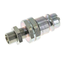 Acero DN 12.5 Acoplamiento hidráulico Tapón 10 mm L Anillo de compresión Mampara ISO 7241-1 A/8434-1 D 20.5mm
