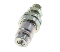 Acero DN 12.5 Acoplamiento hidráulico Tapón 10 mm L Anillo de compresión Mampara ISO 7241-1 A/8434-1 D 20.5mm