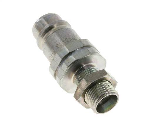 Acero DN 12.5 Acoplamiento hidráulico Tapón 12 mm L Anillo de compresión Mampara ISO 7241-1 A/8434-1 D 20.5mm