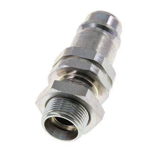 Acero DN 12,5 Acoplamiento hidráulico Tapón 15 mm L Anillo de compresión Mampara ISO 7241-1 A/8434-1 D 20,5mm