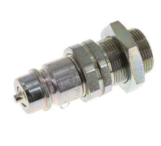 Acero DN 12,5 Acoplamiento hidráulico Tapón 18 mm L Anillo de compresión Mampara ISO 7241-1 A/8434-1 D 20,5mm