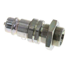 Acero DN 12,5 Acoplamiento hidráulico Tapón 18 mm L Anillo de compresión Mampara ISO 7241-1 A/8434-1 D 20,5mm