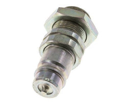 Acero DN 12,5 Acoplamiento hidráulico Tapón 18 mm L Anillo de compresión Mampara ISO 7241-1 A/8434-1 D 20,5mm